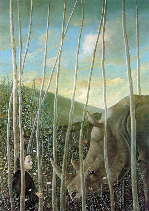 Stanislao Lepri - L'Eveil du Printemps (The Awakening of Spring) - 1978 oil on canvas