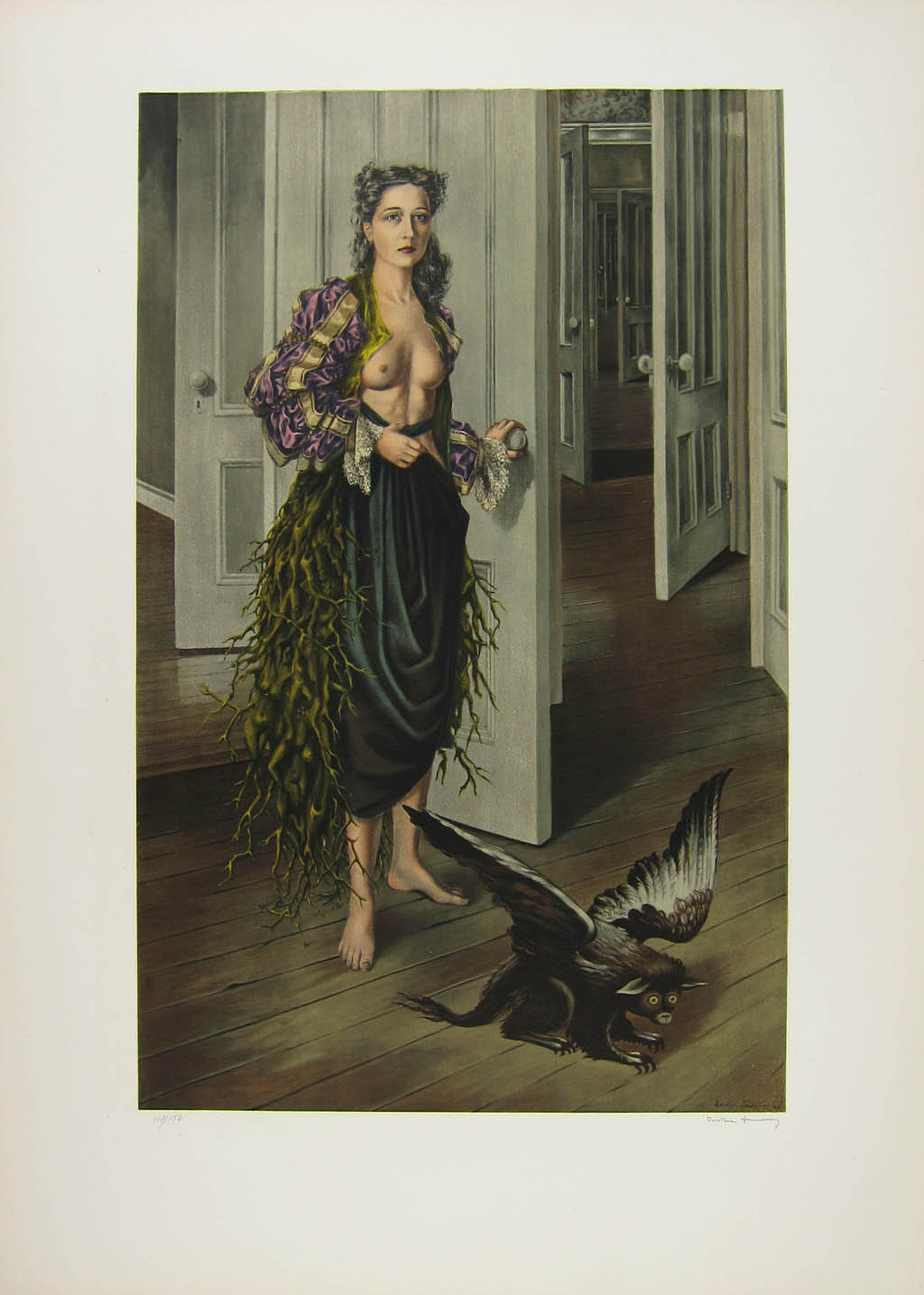 Dorothea Tanning - Birthday - c.1968 color lithograph