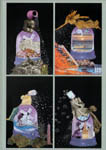 Aube Elleouet - Collages - 2000 Softbound Gallery Exhibition Catalog