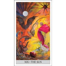 Nino Japaridze - Japaridze Tarot - The Sun - 2014 Deluxe Box Set with Tarot Deck and Book