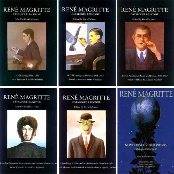 Rene Magritte - Catalogue Raisonne of the Artitst's Work - Six Volumes