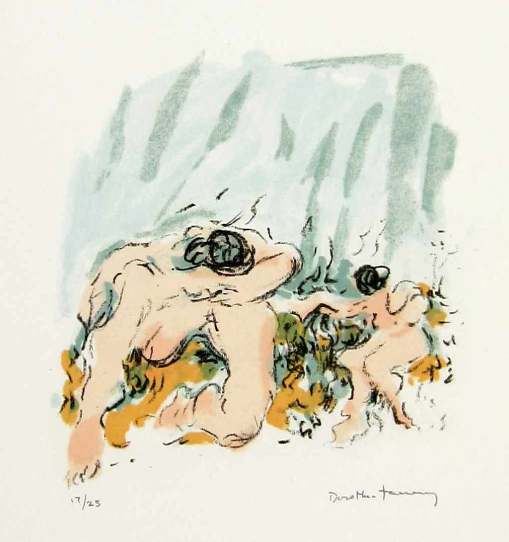 Dorothea Tanning - Champêtre - 1975 color lithograph