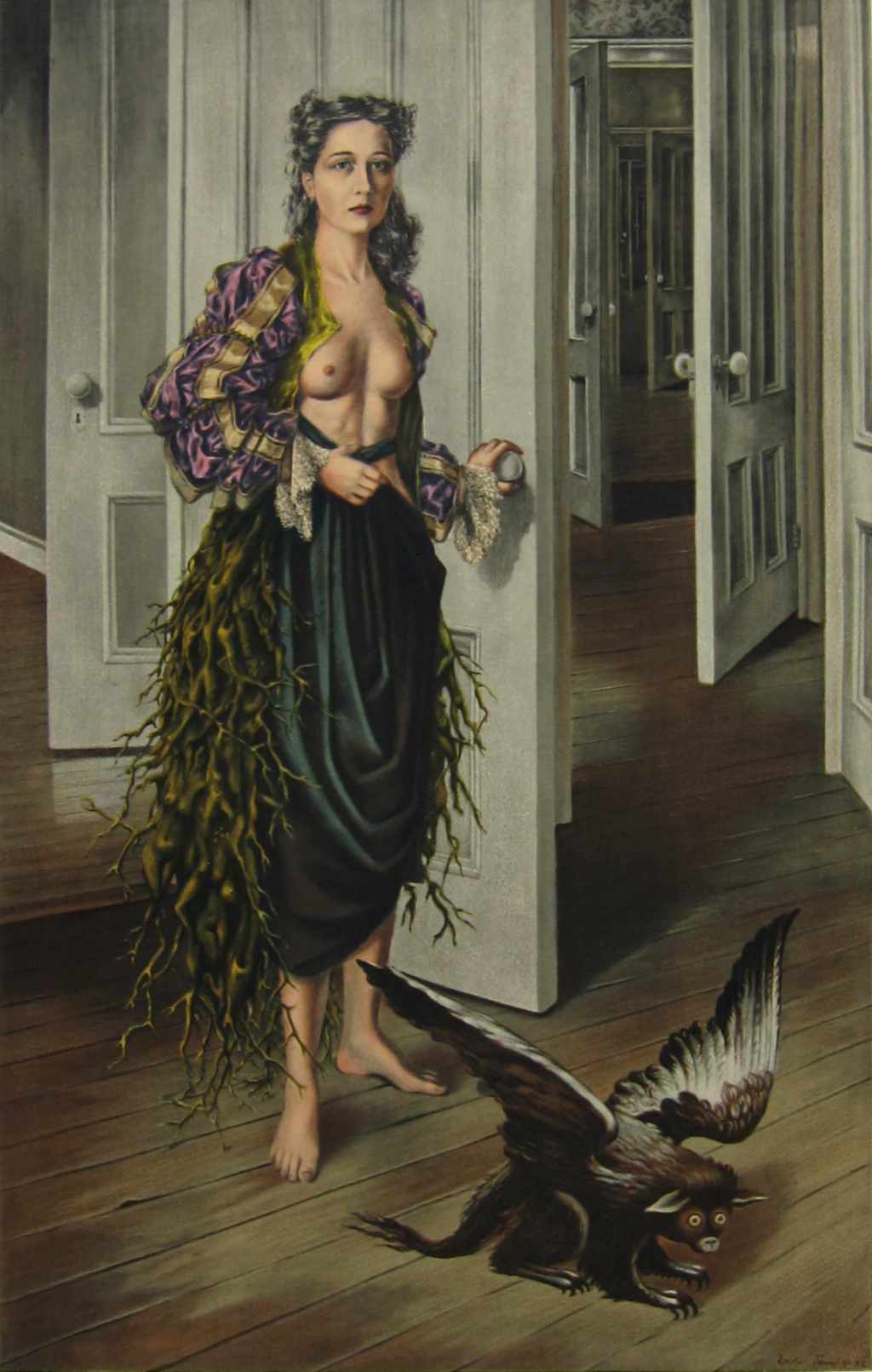 Dorothea Tanning - Birthday - 1970 color lithograph