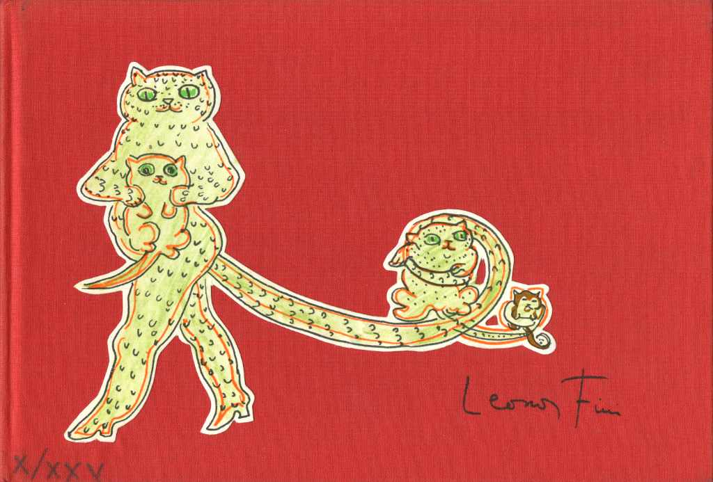 Leonor Fini | Carnet des Chats | 1972 Hand Signed Deluxe Illustrated Book