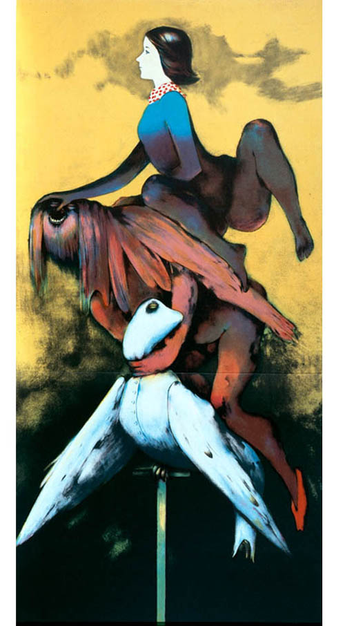 Dorothea Tanning - Portfolio - 1993 color lithograph