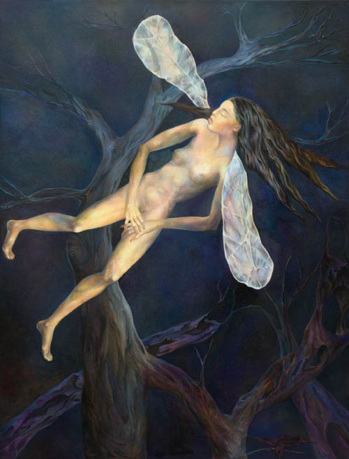 Nino Japaridze - Insomnie (Insomnia) - 2010 oil on canvas