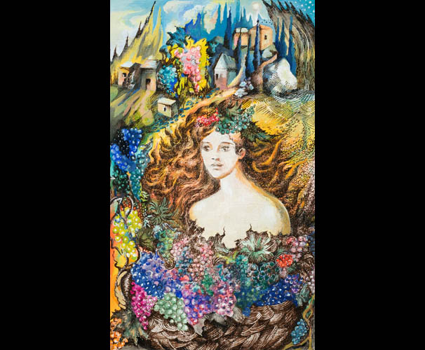 Nino Japaridze - The Tarot - Ten of Gardens