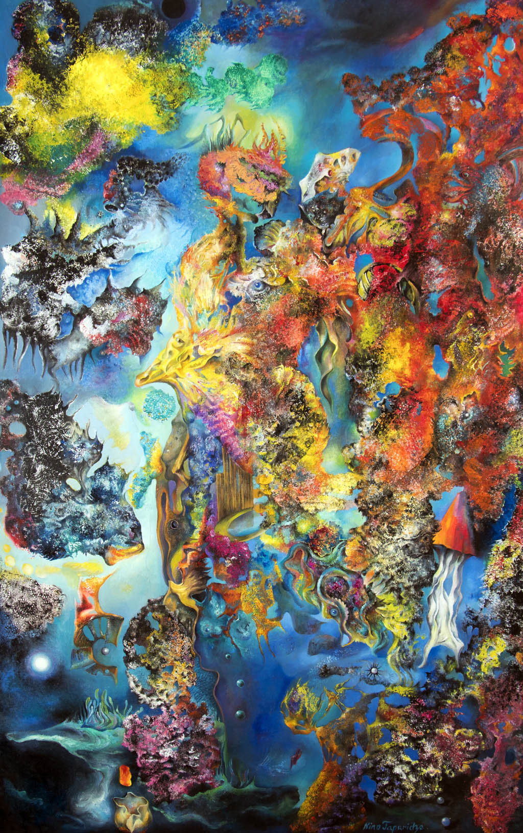 Nino Japaridze - Rêve d'éternité (Dream of Eternity) - 2016 oil on canvas