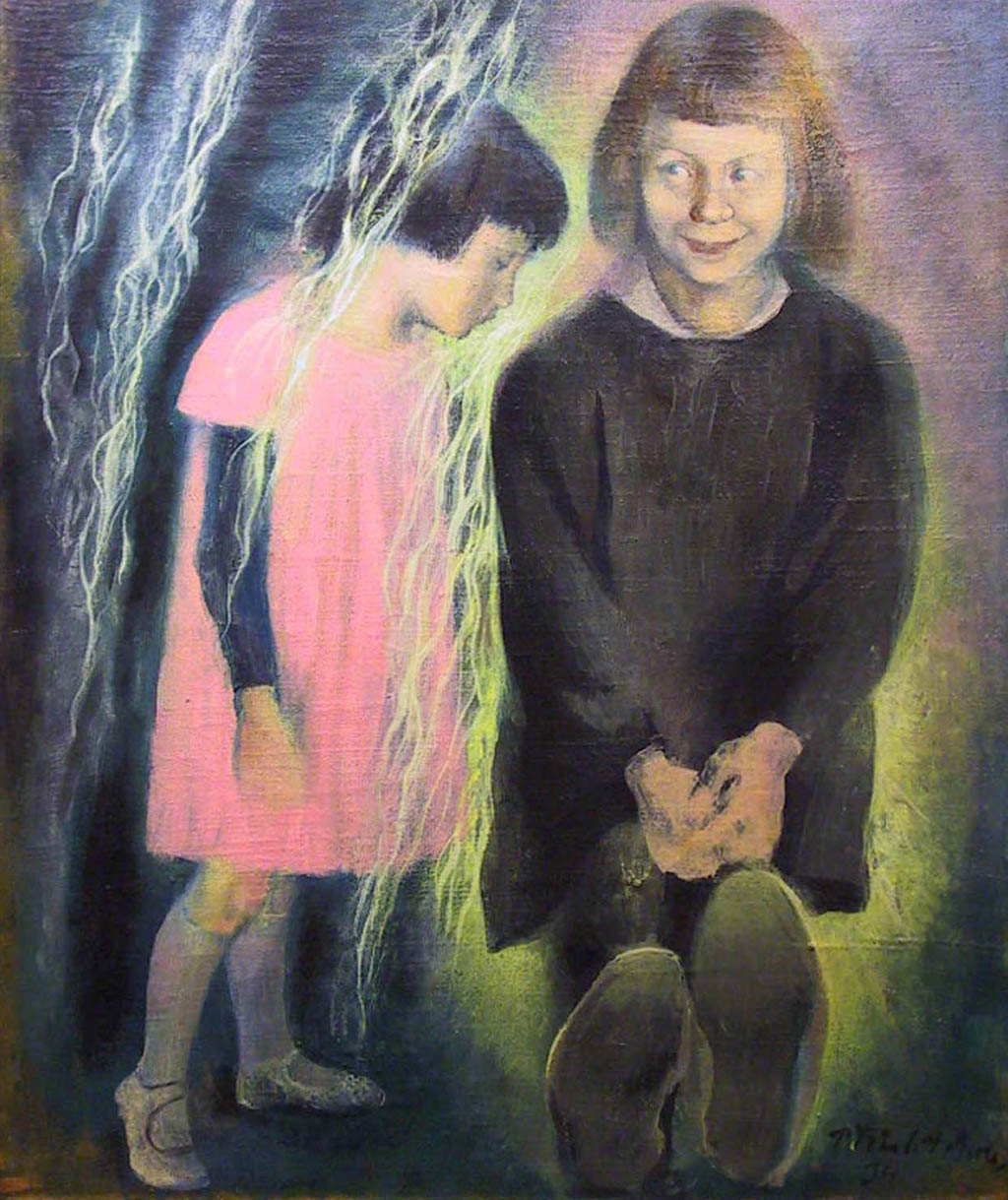 Pavel Tchelitchew - Les Enfants - 1934 oil on canvas