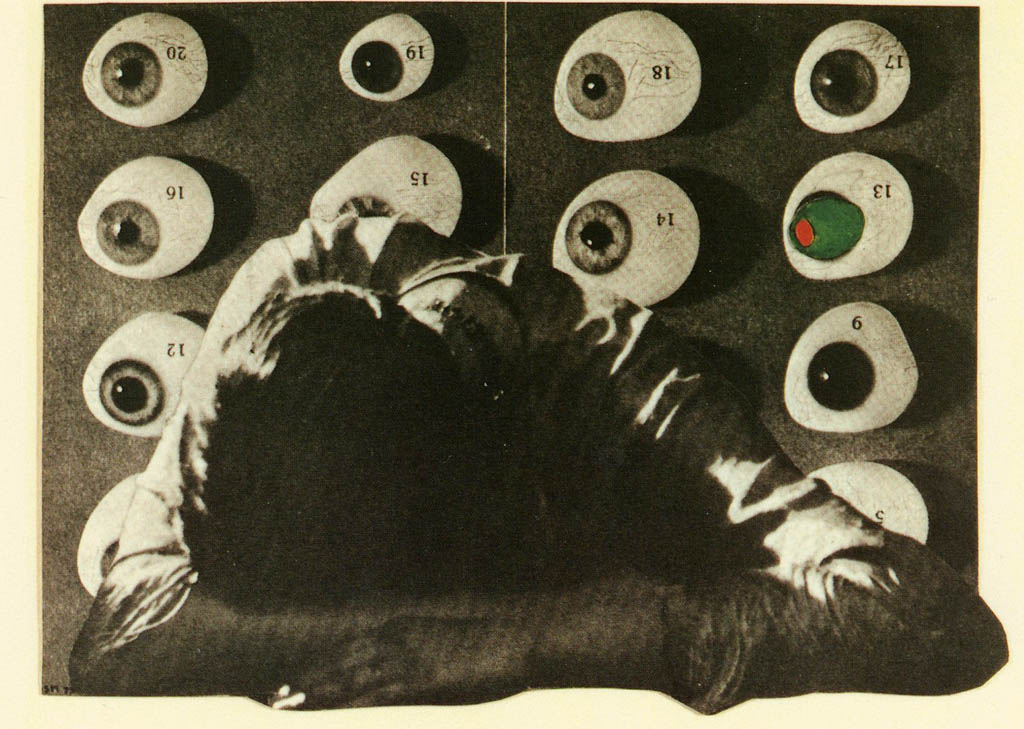 Stephen Robeson-Miller - The Insomniac's Dream - 1971-73 photomontage, collage, and gouache