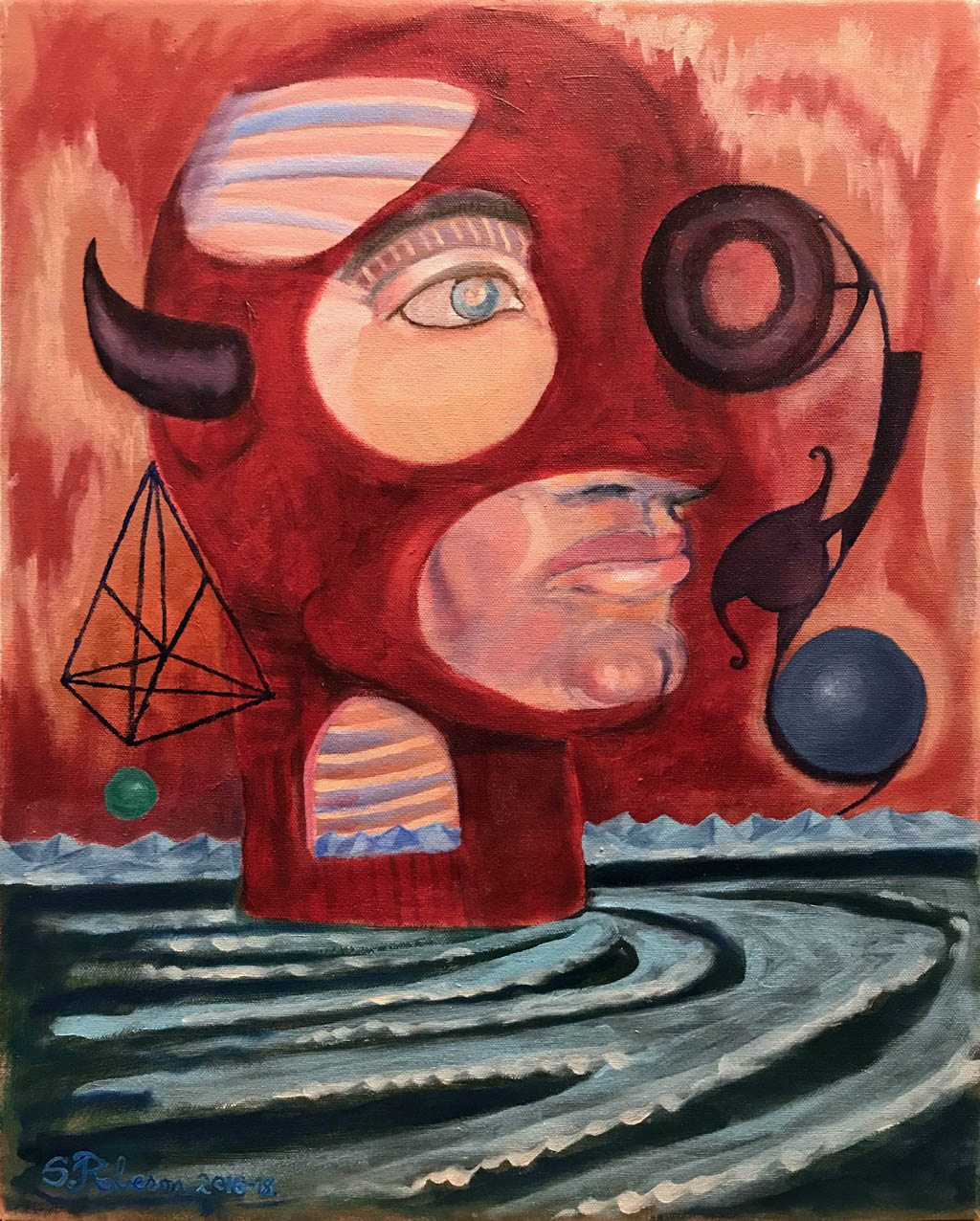 Stephen Robeson-Miller - The Prime of Life - 2018 oil on canvas