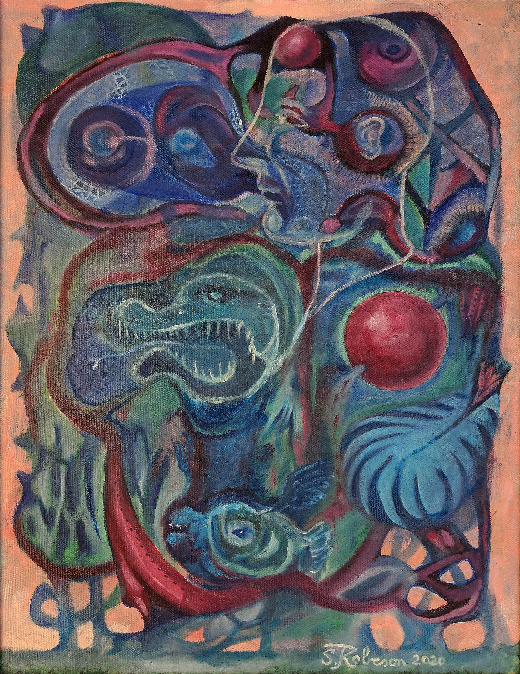 Stephen Robeson-Miller - An Internal Necessity - 2020 oil on canvas